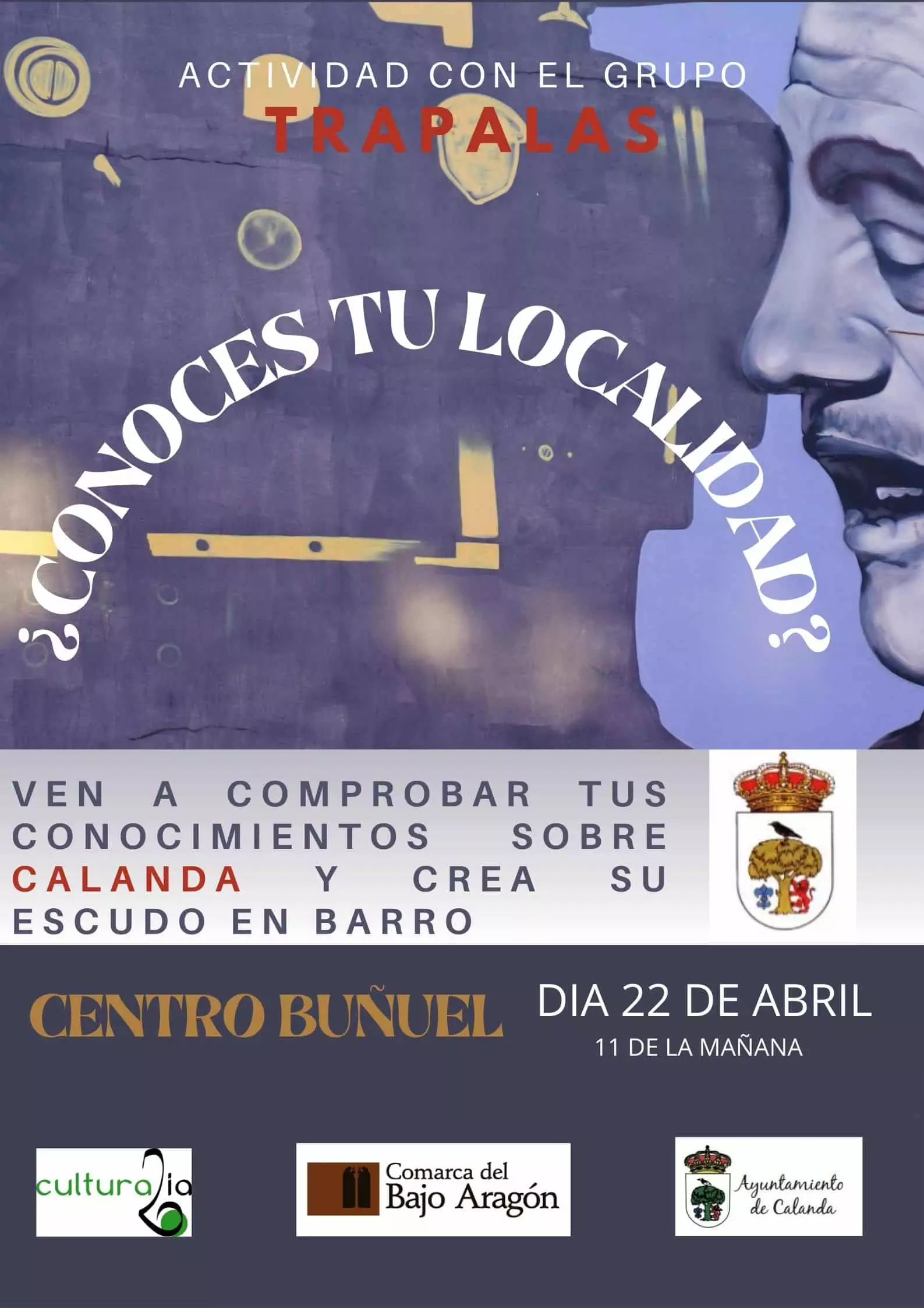 Cartel Conoces tu localidad