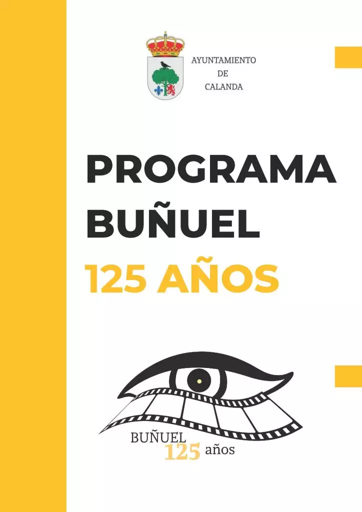 programa ANIVERSARIO BUNUEL Pagina 1